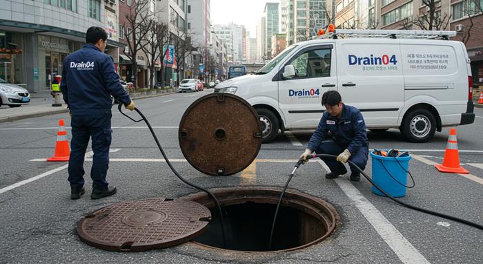 평택시 하수구뚫음 업체 역류 완벽 해결