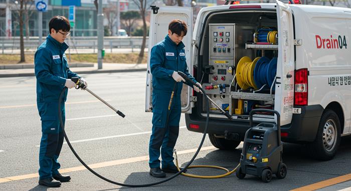 시흥시 싱크대막힘 배수구 뚫음 깔끔 처리