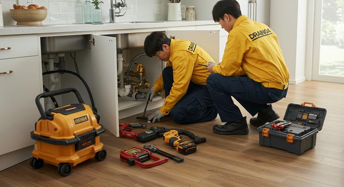 시흥시 싱크대막힘 배수구 뚫음 깔끔 처리