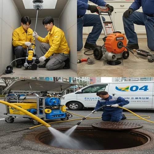 죽백동 하수구막힘 뚫음 꽉 막힌 운까지 뚫어