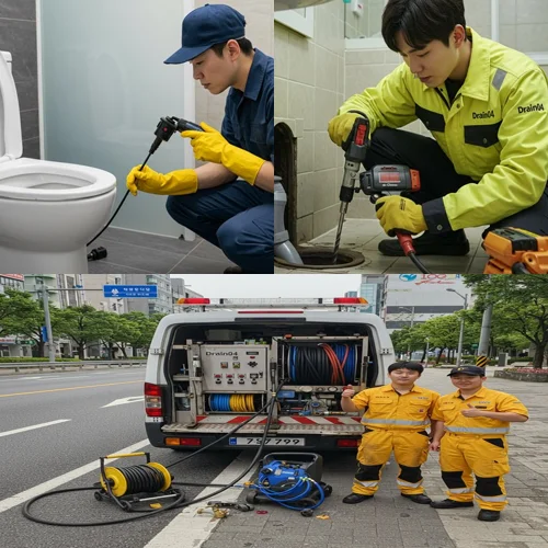 신대동 변기막힘 수리 하수구 명가가 해결