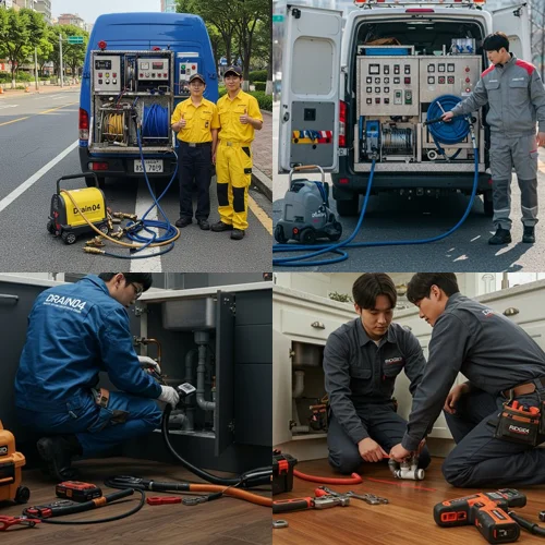 오성면 싱크대막힘 뚫어 하수구 해결사가 왔어요