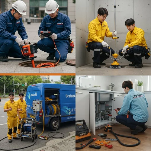 칠괴동 하수구 막힘 하수도 운까지 뚫어 드립니다