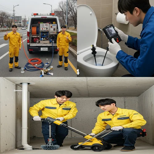 평택시 하수구 뚫음 배수구 막힘 운수대통을 기원하며