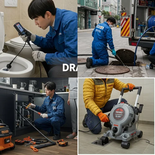 소사동 하수구 막힘 하수도 통수 원스톱으로 해결