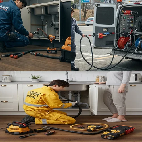 진위면 하수구막힘 뚫음 스트레스까지 시원하게