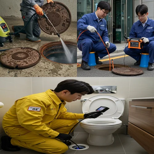 진위면 하수구막힘 뚫음 스트레스까지 시원하게