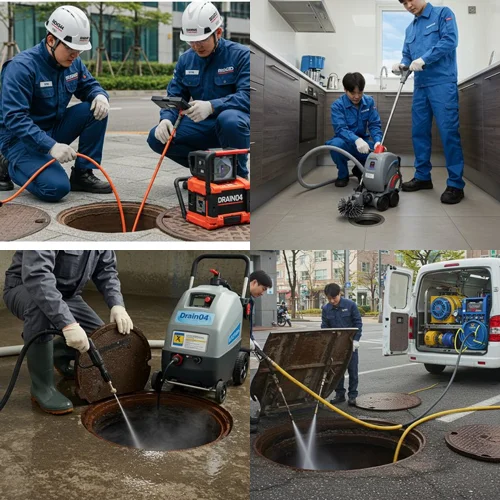 팽성읍 하수구막힘 뚫음 뻥 뚫리는 기분 경험