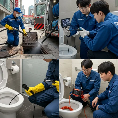 팽성읍 하수구막힘 뚫음 뻥 뚫리는 기분 경험