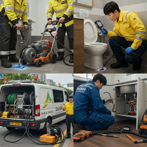 팽성읍 하수구막힘 뚫음 뻥 뚫리는 기분 경험