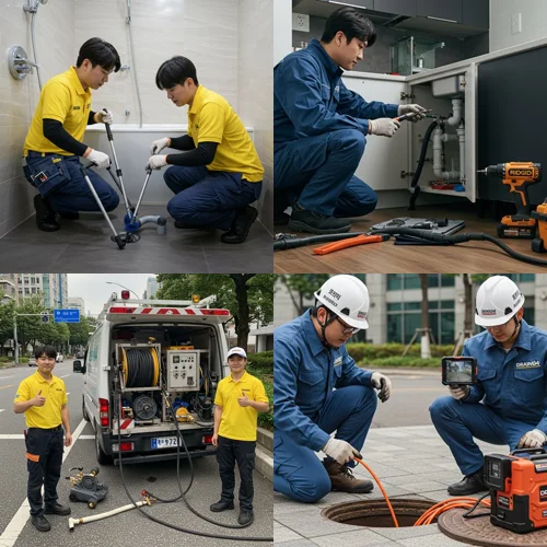 신장동 변기막힘 수리 막힌 곳 없이 완벽하게
