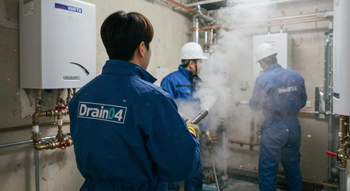 청룡동 수도관 동파 하수구 녹여서 쾌적한 환경을