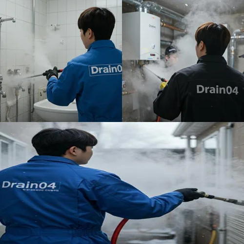 도일동 해빙 하수도 배관 업체 녹여서 해결 완료해 드려요