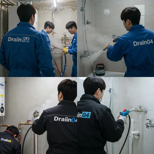 도일동 해빙 하수도 배관 업체 녹여서 해결 완료해 드려요