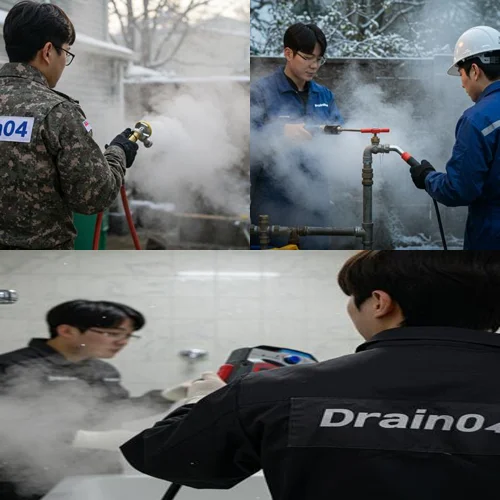 동삭동 수도 동파 녹임 해빙 시원하게 뻥 녹여 드려요