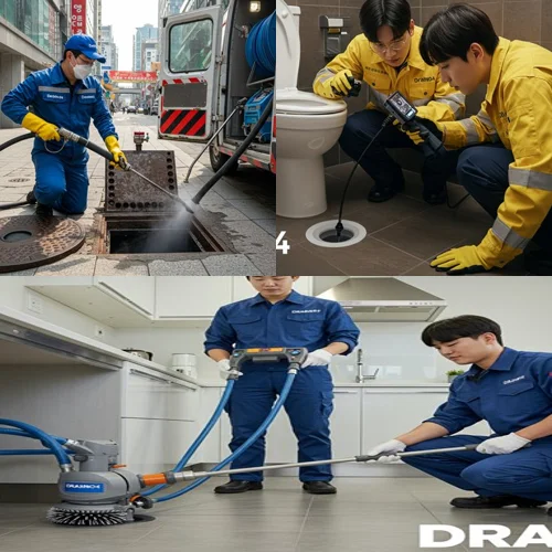 안중읍 하수구 막힘 하수도 신속한 출동으로 해결