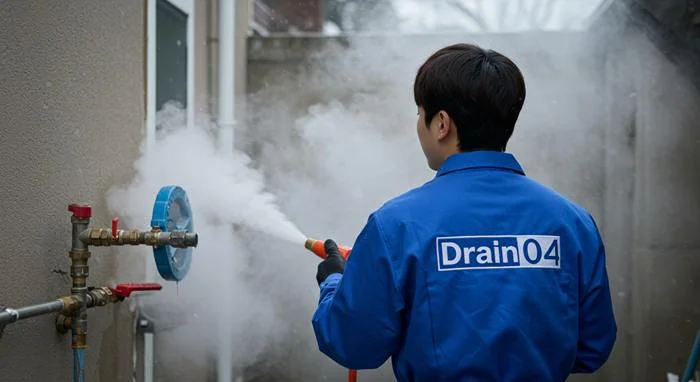 도일동 언 수도 녹임 해빙 업체 꽁꽁 언 수도관 하수구 복구