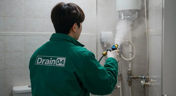 고덕면 언 수도 녹임 해빙 업체 수도 동파 하수구 막힘 동시 해결