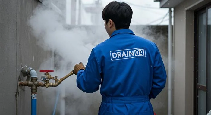 고덕면 언 수도 녹임 해빙 업체 수도 동파 하수구 막힘 동시 해결