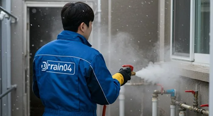 서정동 언 수도 녹임 해빙 업체 꽁꽁 언 수도 하수구 지킴이