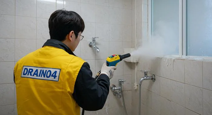 지산동 언 수도 녹임 해빙 업체 꽁꽁 언 수도관 하수구 통수