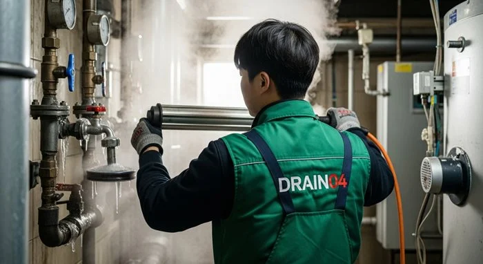 독곡동 수도관 동파 하수구 겨울철 동파는 이제 그만