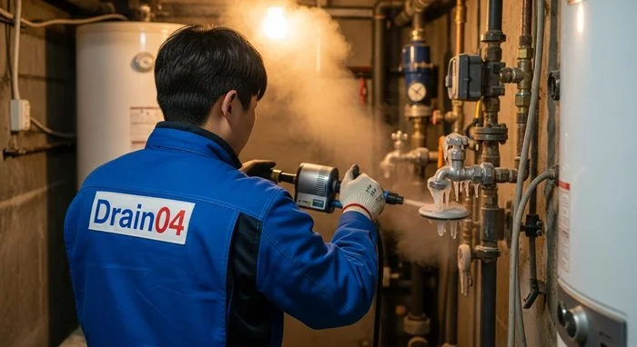 독곡동 수도관 동파 하수구 겨울철 동파는 이제 그만