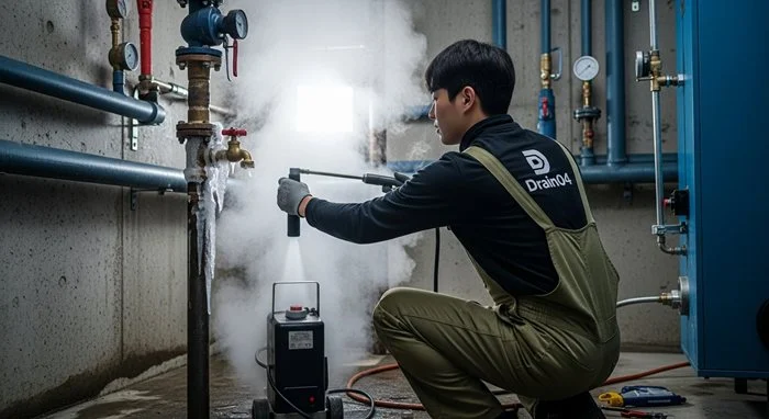 평택 수도 동파 녹임 해빙 녹여서 시원한 통수를