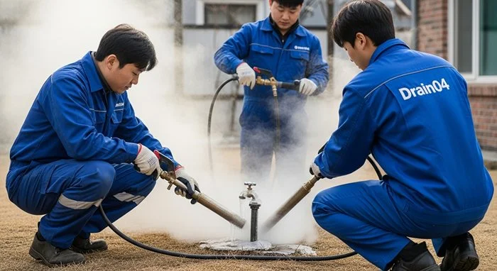 평택 수도 동파 녹임 해빙 녹여서 시원한 통수를
