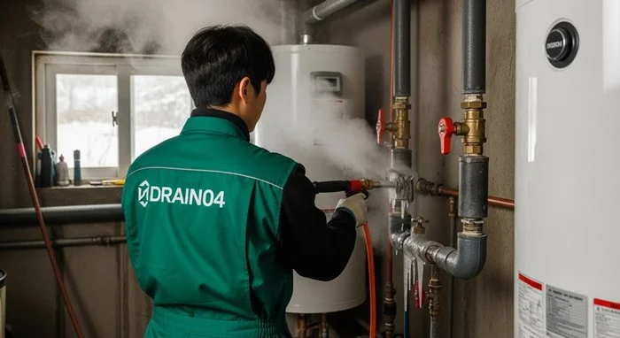 칠원동 언 수도 녹임 해빙 업체 언수도 하수구 긴급 출동