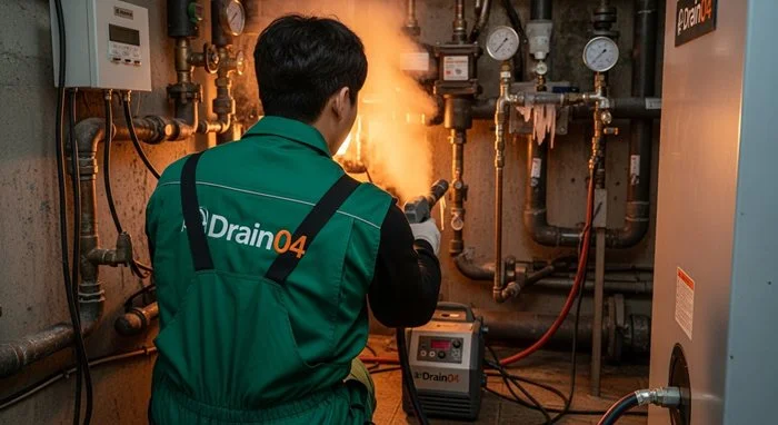 이충동 수도 동파 녹임 해빙 녹여서 하수구 뻥 뚫어