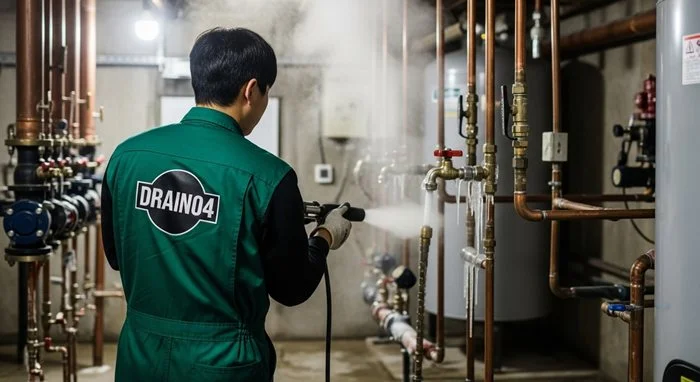 이충동 수도 동파 녹임 해빙 녹여서 하수구 뻥 뚫어