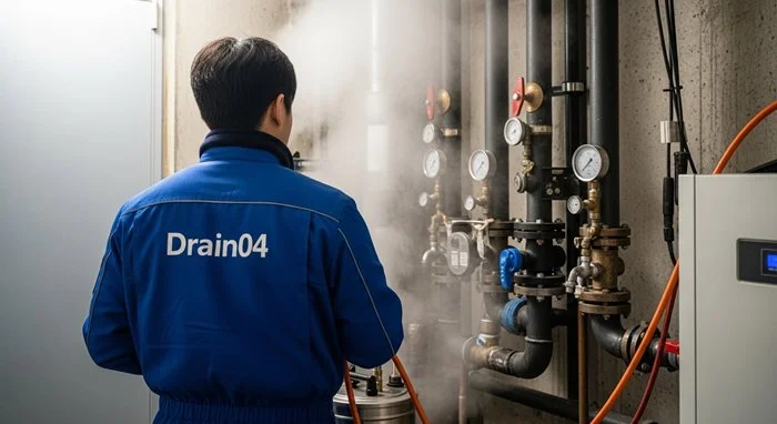 이충동 수도 동파 녹임 해빙 녹여서 하수구 뻥 뚫어