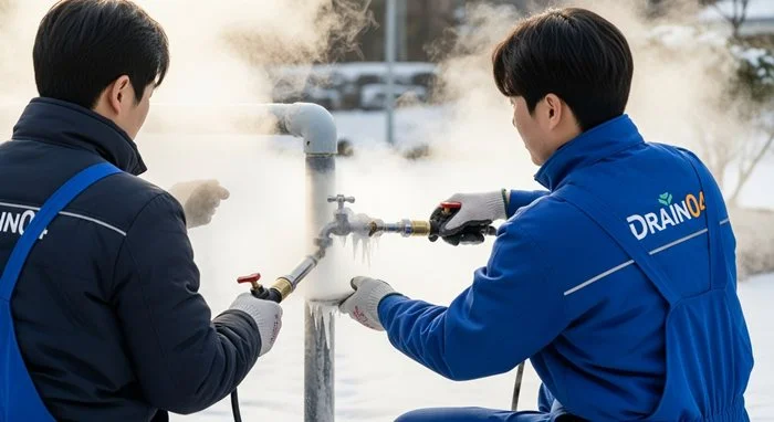 가재동 수도 동파 녹임 해빙 꽁꽁 언 배관 문제 해결사