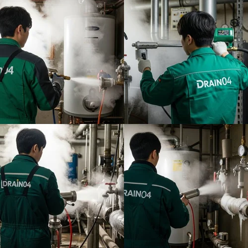 평택시 해빙 하수도 배관 업체 동파 긴급 출동 해결사