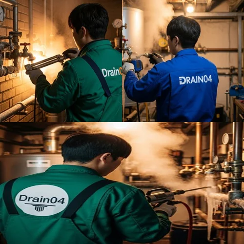 군문동 해빙 하수도 배관 업체 겨울에도 시원한 물줄기