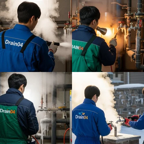 소사동 수도 동파 녹임 해빙 녹임으로 쾌적한 환경을