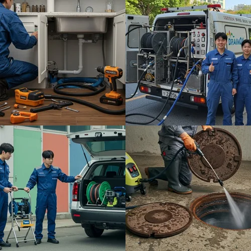 서탄면 하수구막힘 뚫음 시원한 전문가가 해결