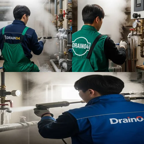 진위면 언 수도 녹임 해빙 업체 언수도 해빙 후 하수구 뚫음