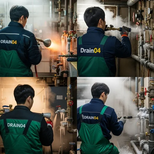 진위면 언 수도 녹임 해빙 업체 언수도 해빙 후 하수구 뚫음