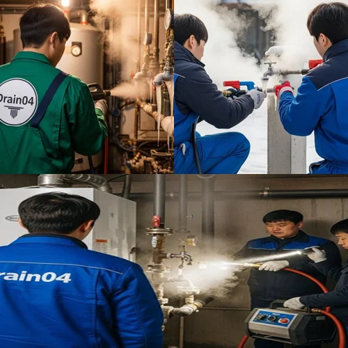 세교동 수도관 동파 하수구 꽁꽁 언 수도관 녹여 드려요