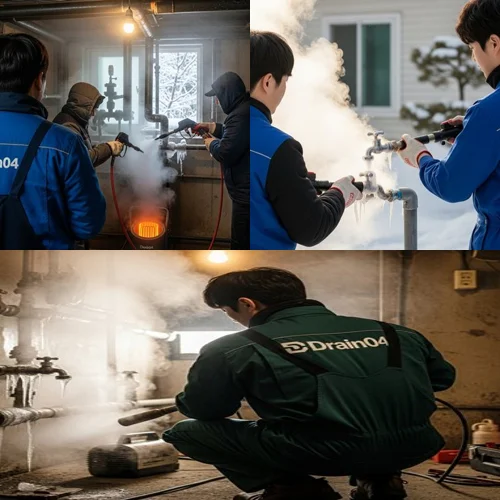 포승읍 수도 동파 녹임 해빙 녹여서 불편함 없이 사용