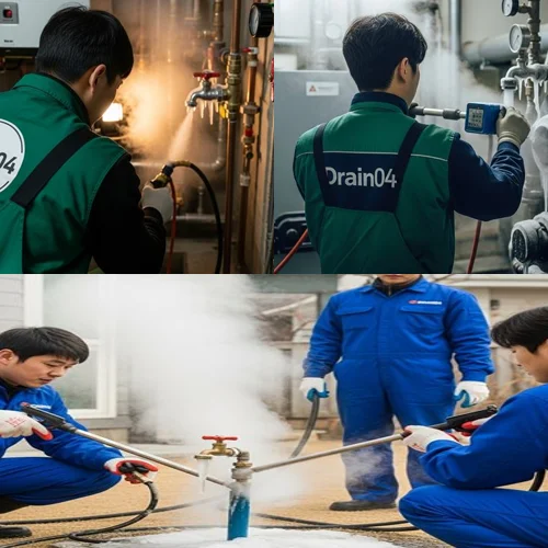 서탄면 해빙 하수도 배관 업체 겨울철 배관 지킴이가 왔어요