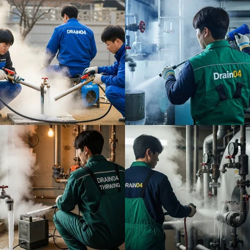 현덕면 언 수도 녹임 해빙 업체 언수도 해빙 전문가가 왔어요