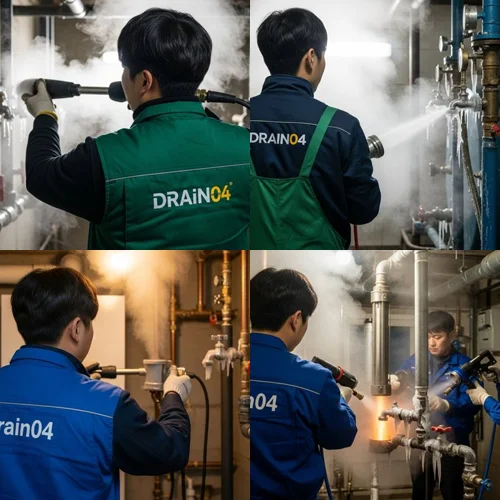 안중읍 수도관 동파 하수구 녹여서 시원한 통수 약속