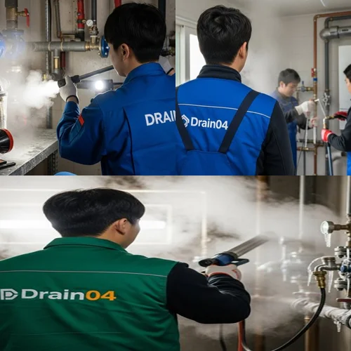 안중읍 수도관 동파 하수구 녹여서 시원한 통수 약속