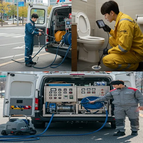 유천동 하수구 막힘 하수도 시원한 통수를 약속