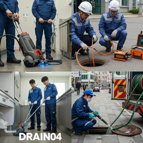 평택 4시 출동 칠원동 하수구 막힘 하수도