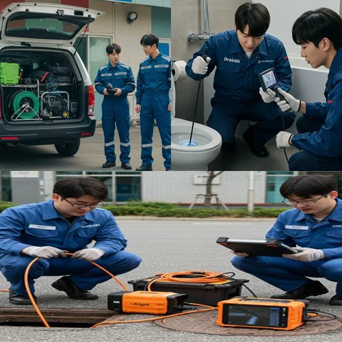 평택 4시 출동 현덕면 하수구막힘 뚫음