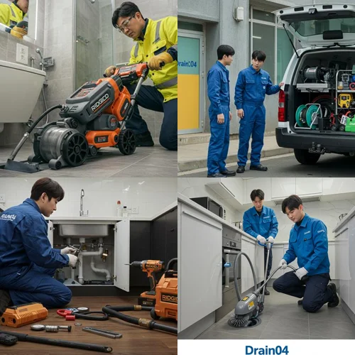 하남 4시 출동 신장동 하수구 막힘 하수도